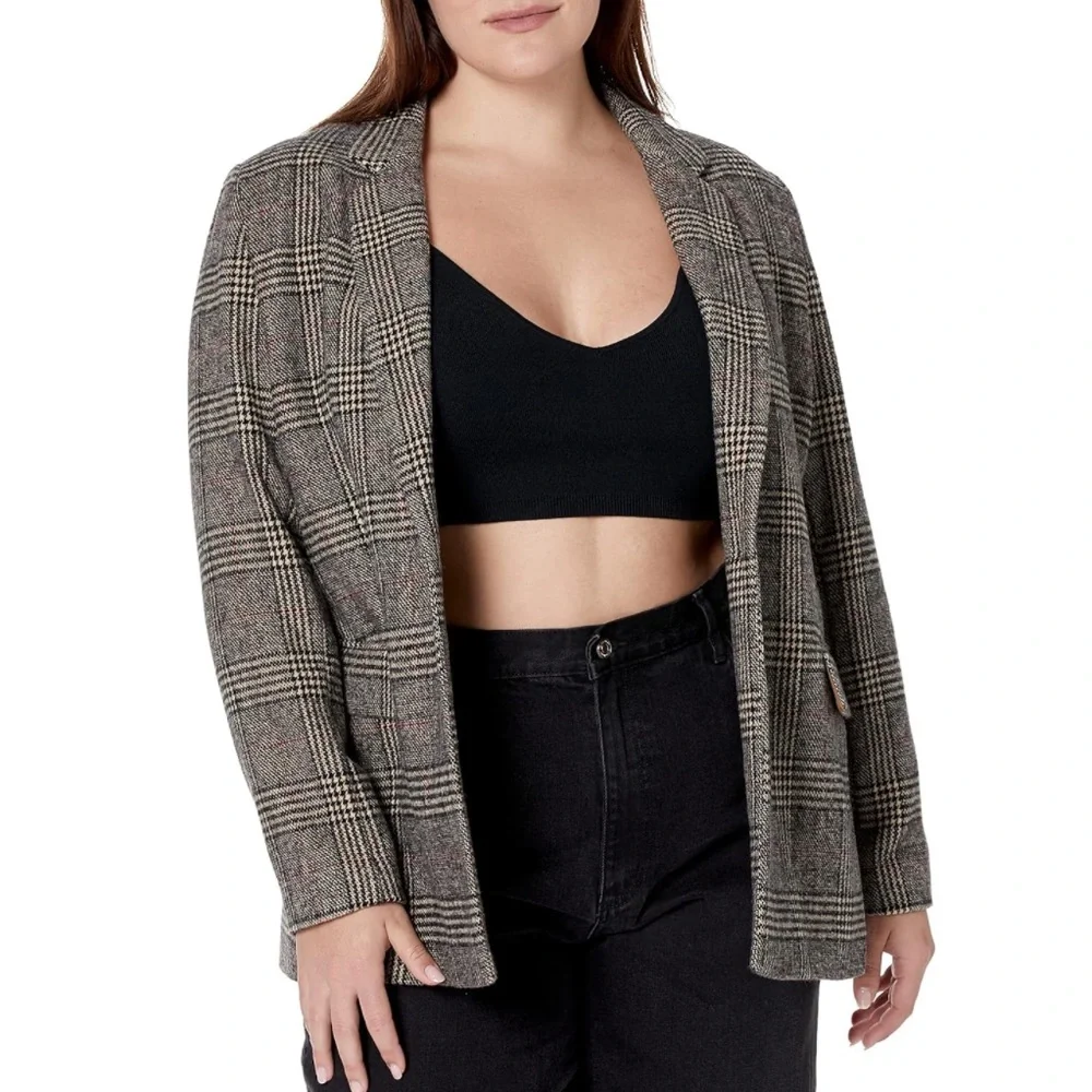 NEW The Drop Women's Blake Long Blazer - Picture 6 of 13